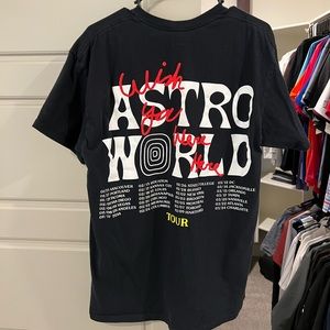 Astroworld Travis Scott Tour Tee Size Large.
